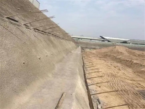 获嘉河道边坡加固